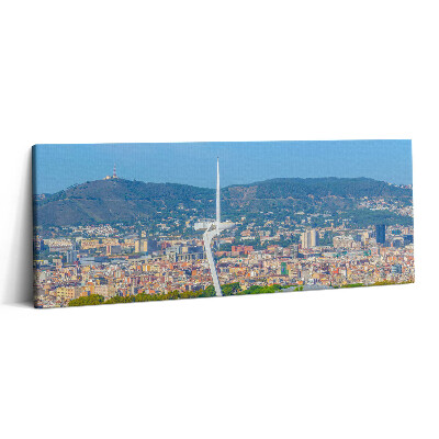 Print pe canvas 125x50 Parcul Olimpic din Barcelona, Catalonia