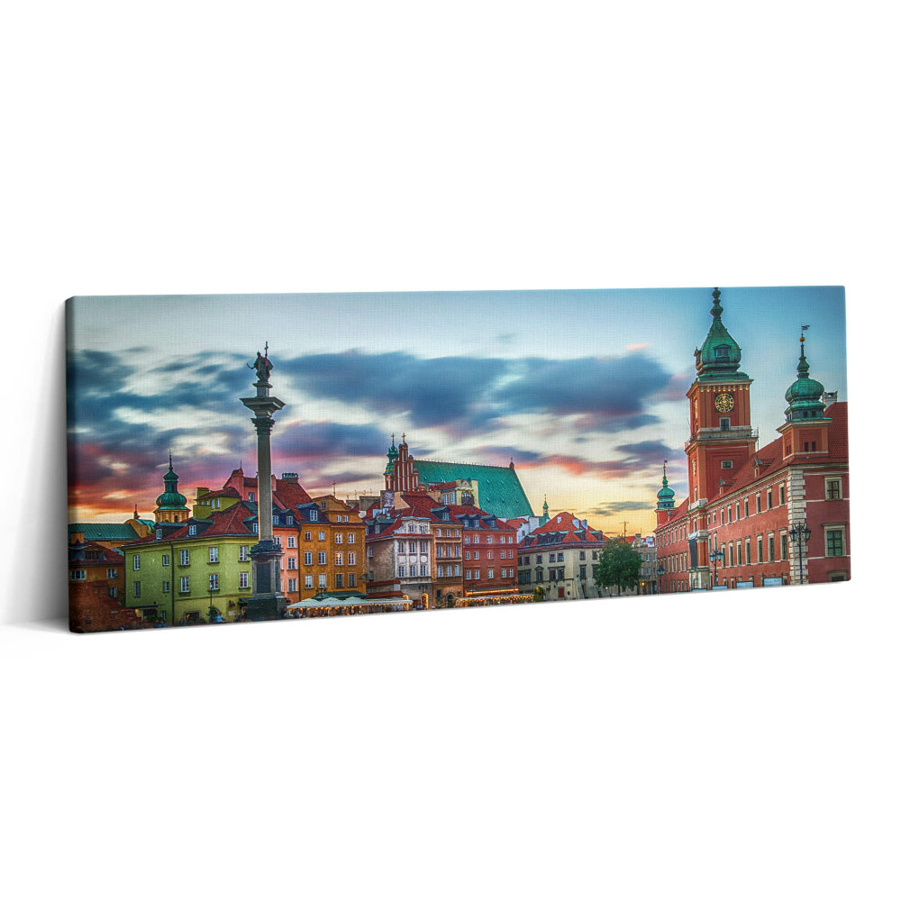 Print pe canvas 125x50 Castelul Orașului Vechi din Varșovia
