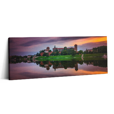 Print pe canvas 125x50 Castelul Regal Wawel Est