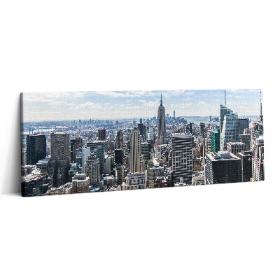 Print pe canvas 125x50 Clădirea Empire State din New York