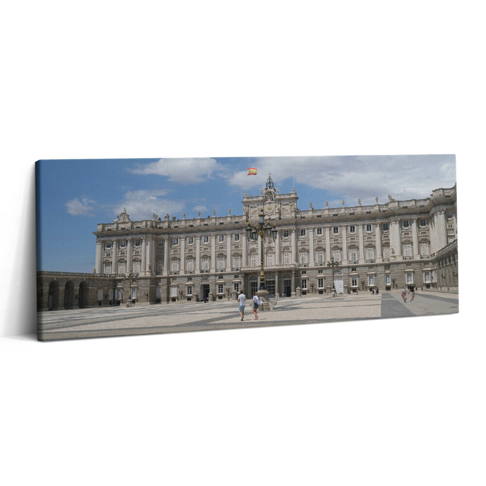Print pe canvas 125x50 Palatul istoric din Madrid