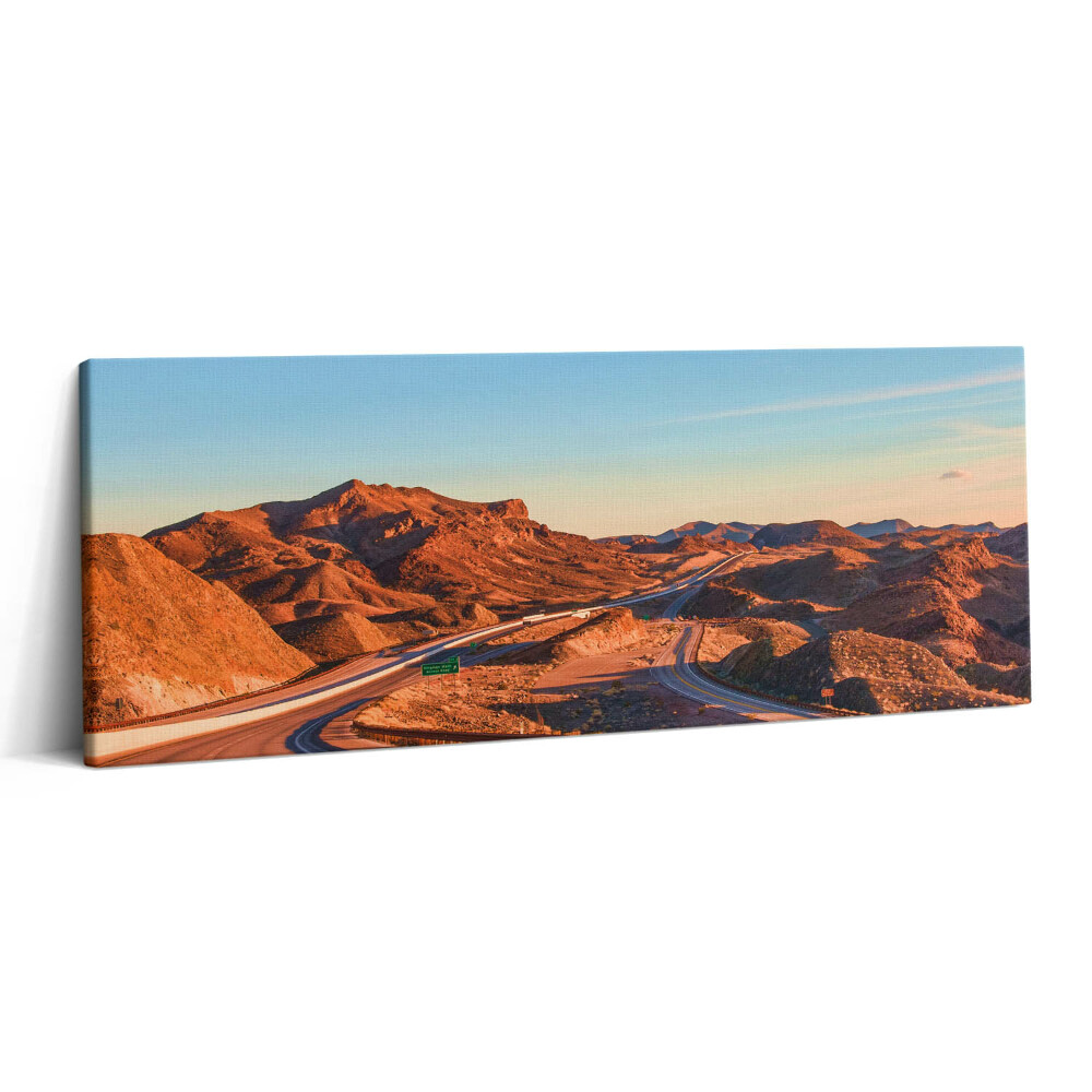 Print pe canvas 125x50 Stânci și canion