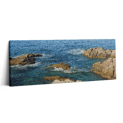 Print pe canvas 125x50 Costa Brava