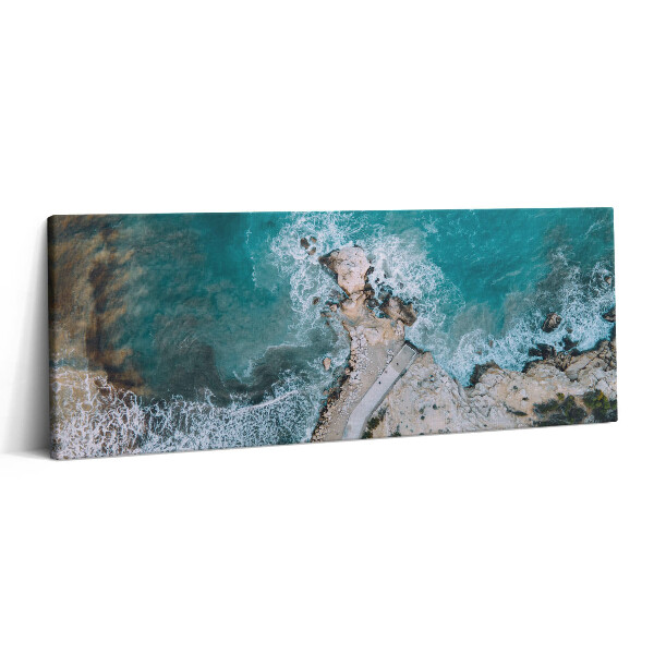 Print pe canvas 125x50 Fiordurile de pe Costa Blanca