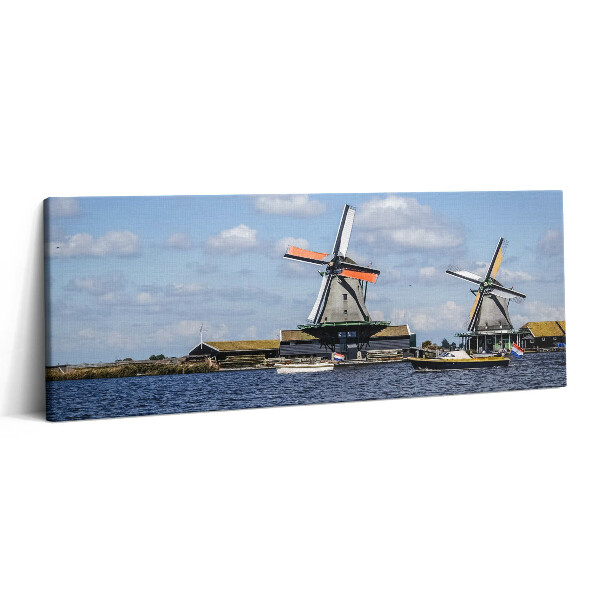 Print pe canvas 125x50 Mori din Olanda