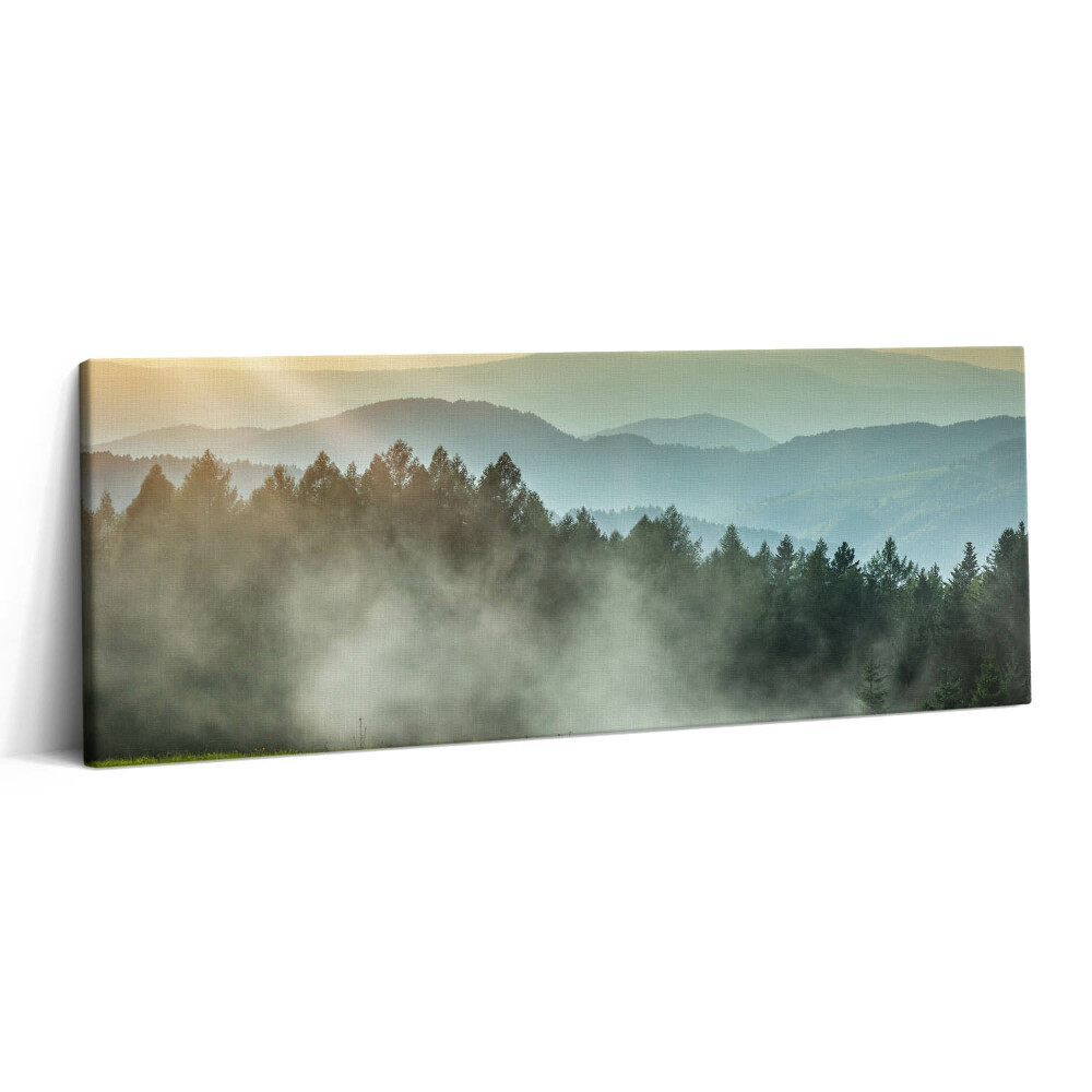 Print pe canvas 125x50 Peisajul Beskids