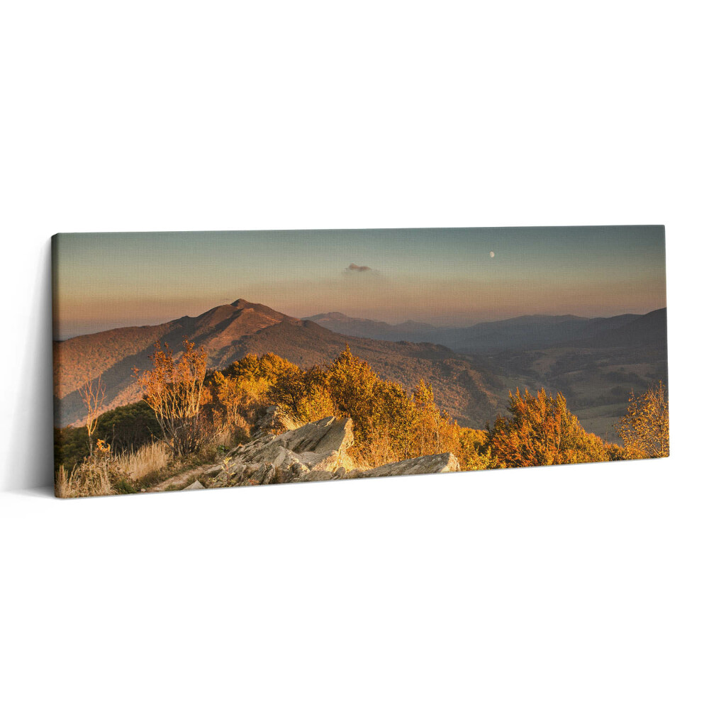Print pe canvas 125x50 Bieszczady