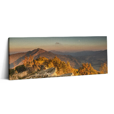 Print pe canvas 125x50 Bieszczady