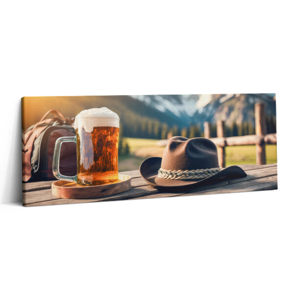 Print pe canvas 125x50 Festivalul din Octombrie la München