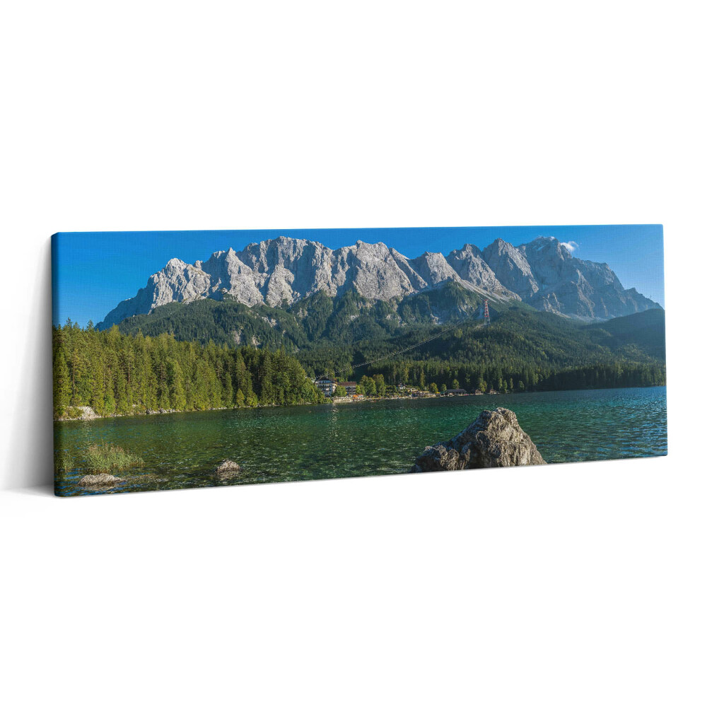 Print pe canvas 125x50 Vârful Zugspitze din Germania