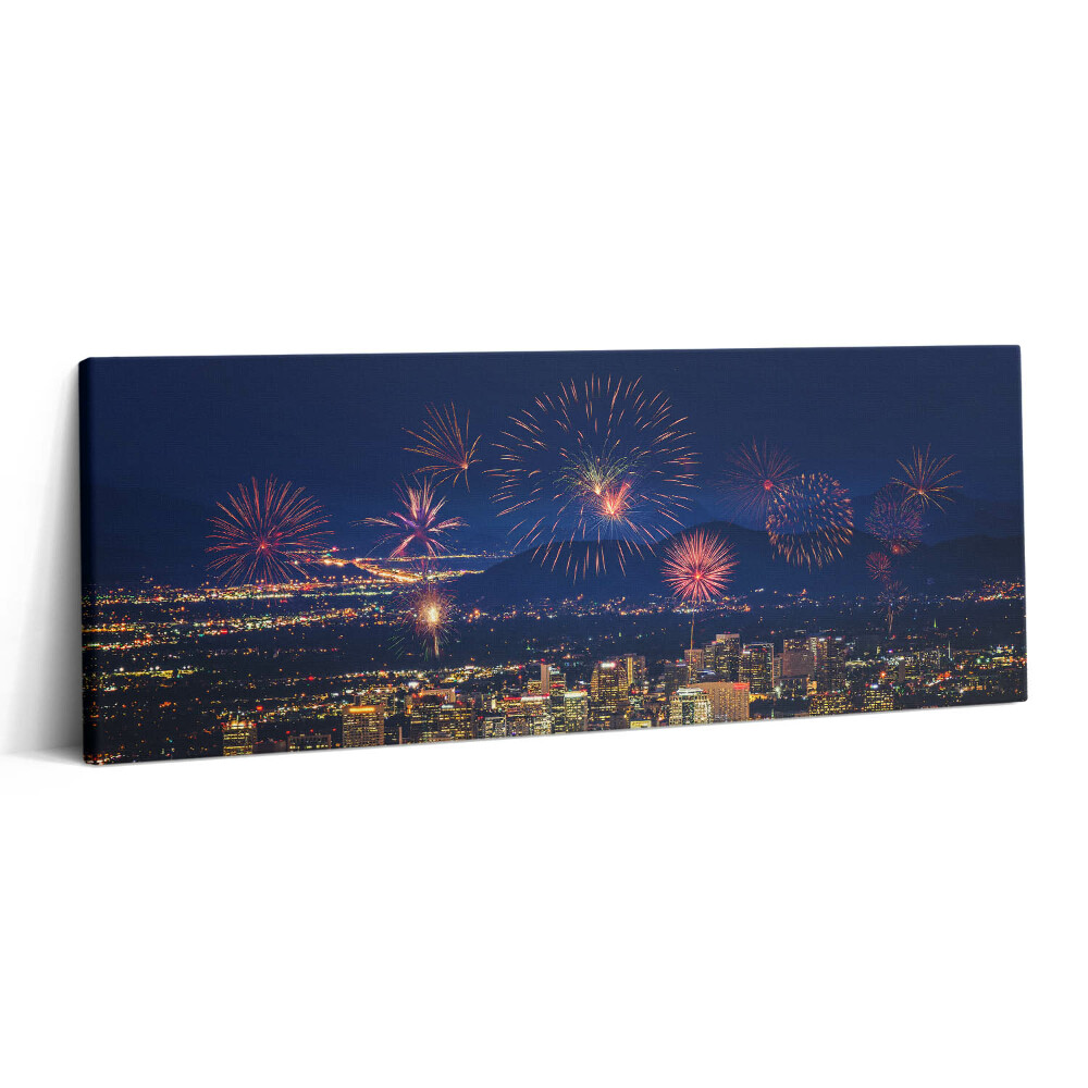 Print pe canvas 125x50 Orașul Phoenix noaptea