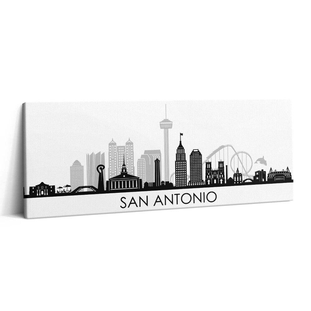 Print pe canvas 125x50 Orașul San Antonio, Texas