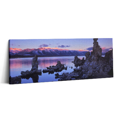 Print pe canvas 125x50 Lacul Mono din California, SUA