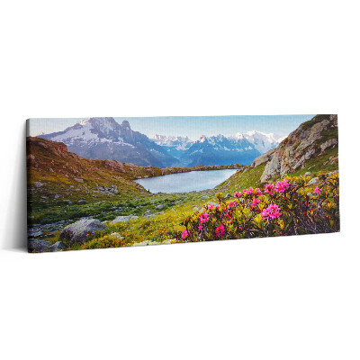Print pe canvas 125x50 Ghețarul Mont Blanc Chamonix