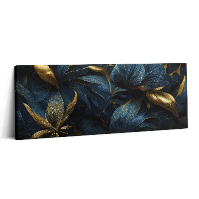 Print pe canvas 125x50 Flori decorative