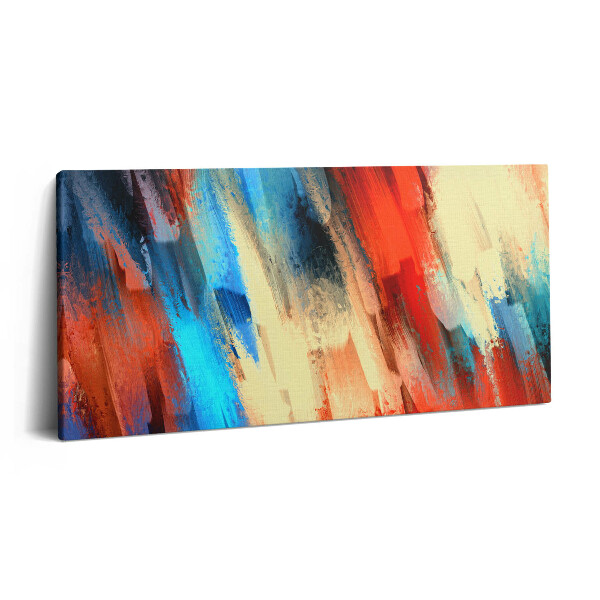 Print pe pânză 140x70 Pictură abstractă în ulei