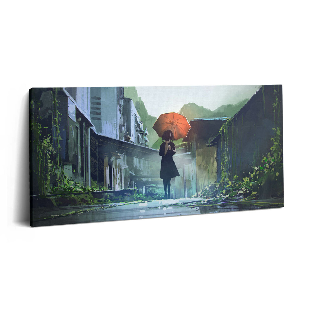 Print pe pânză 140x70 Mersul pe jos și vremea engleză