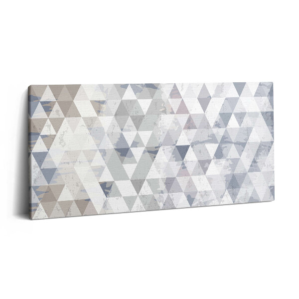 Print pe pânză 140x70 Model geometric cu triunghiuri