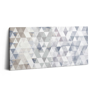 Print pe pânză 140x70 Model geometric cu triunghiuri