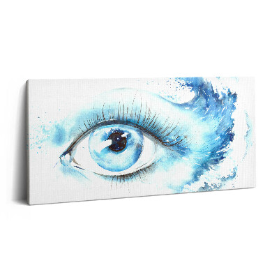 Print pe pânză 140x70 Ochi de mare