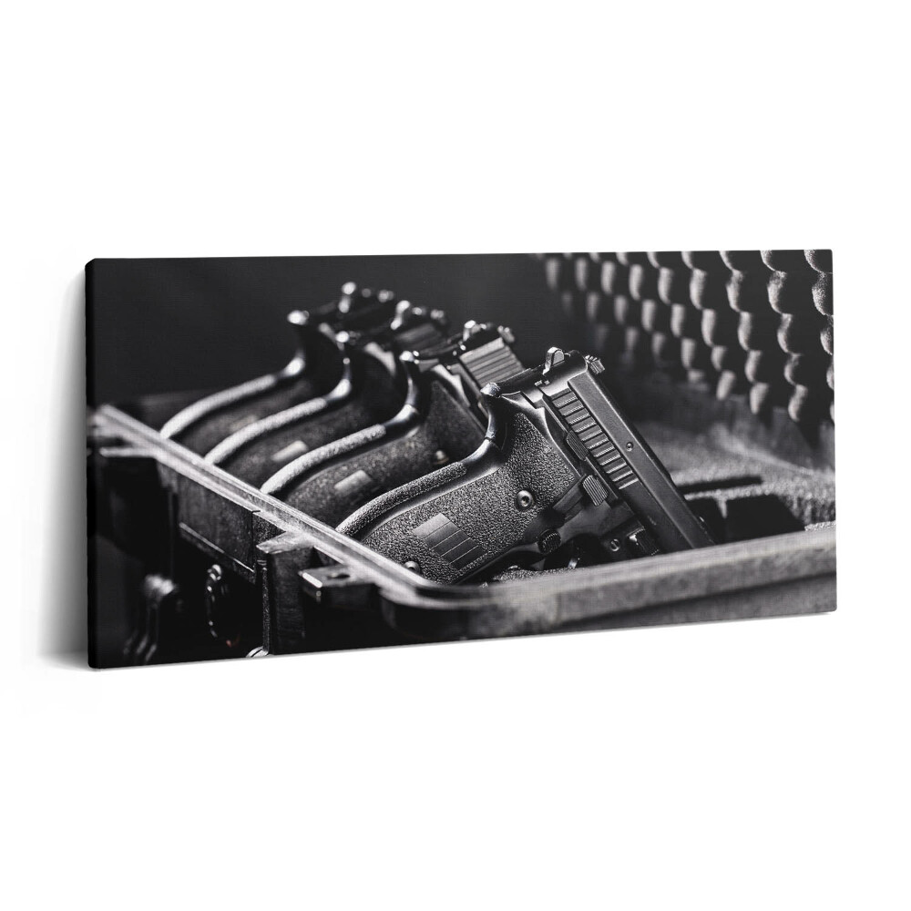 Print pe pânză 140x70 Armă