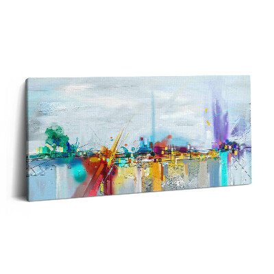 Print pe pânză 140x70 Pod abstract