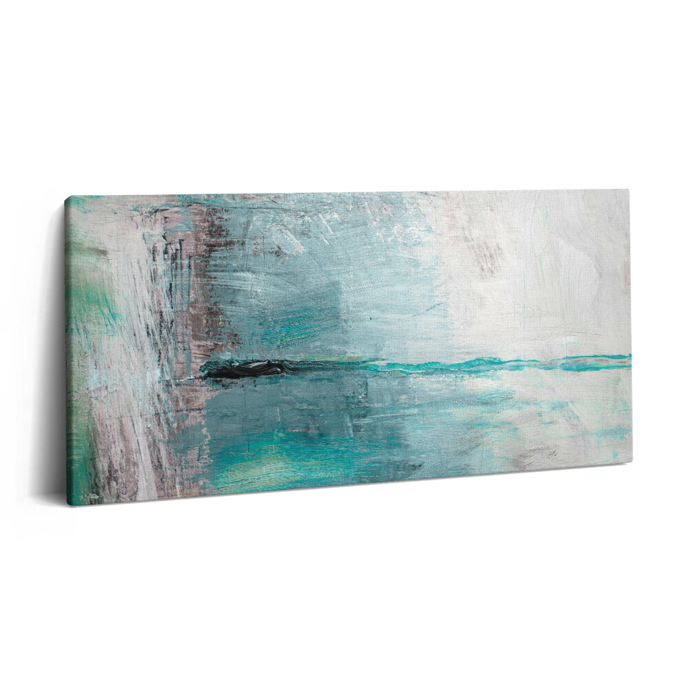 Print pe pânză 140x70 Abstractizare textură ulei