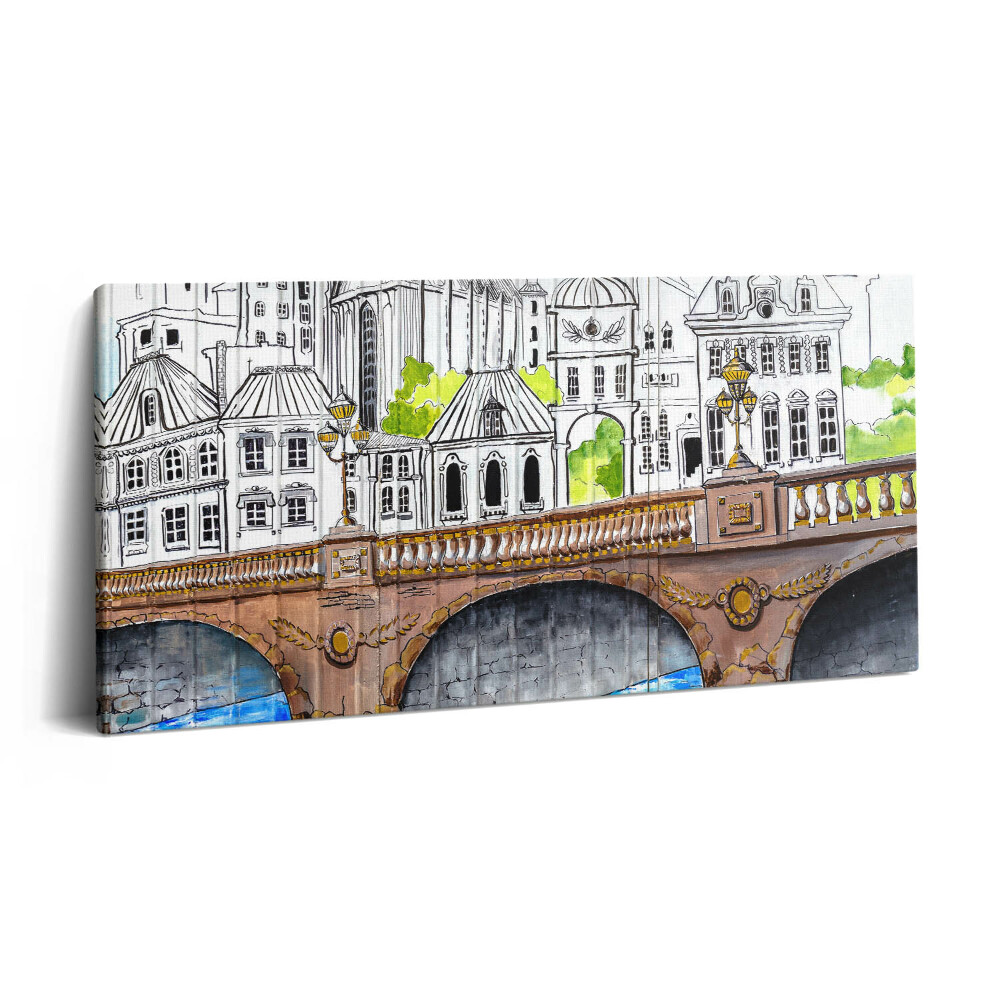 Print pe pânză 140x70 Cultura Graffiti Urban - Franța