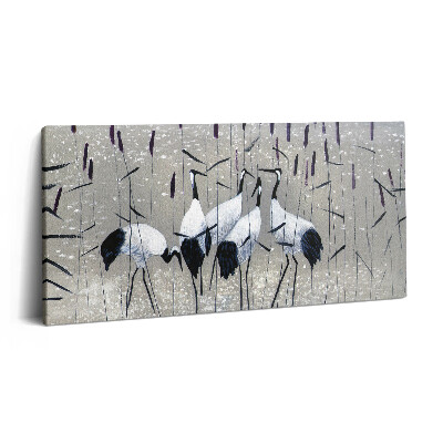 Print pe pânză 140x70 Macarale cu stuf