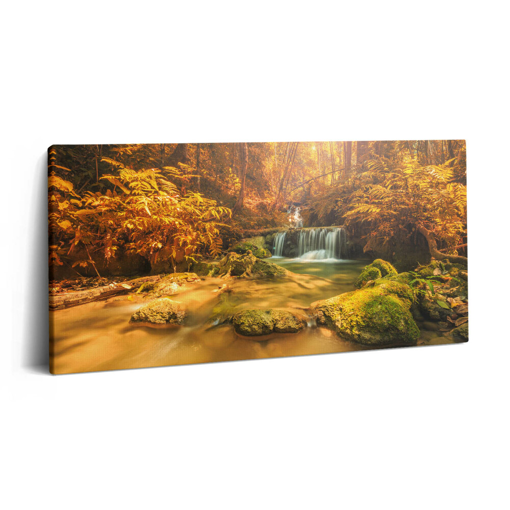 Print pe pânză 140x70 Cascada Pugang Chiangrai, Thailanda
