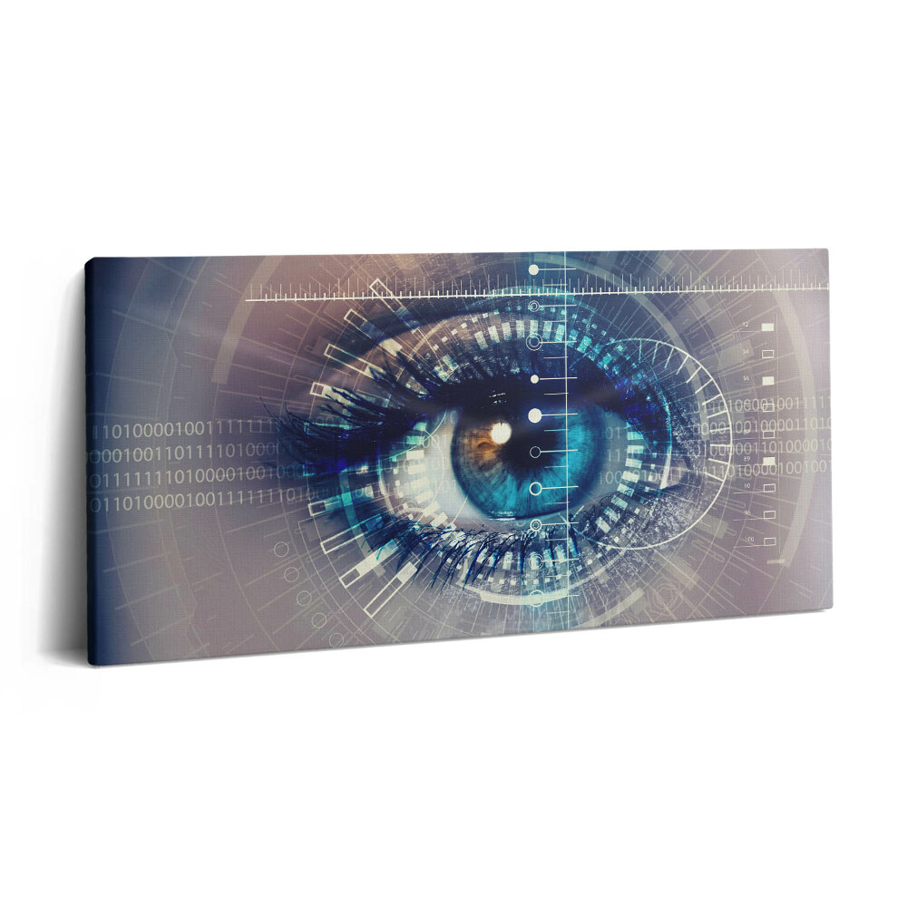 Print pe pânză 140x70 Ochii femeii