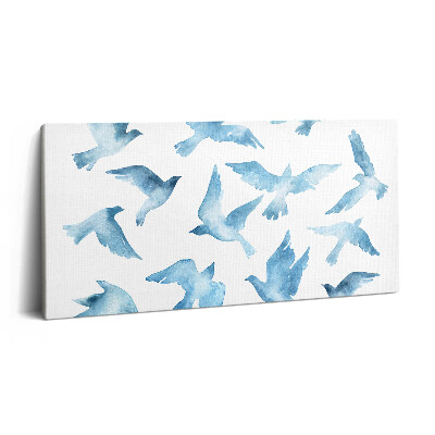Print pe pânză 140x70 Păsări care zboară în aer