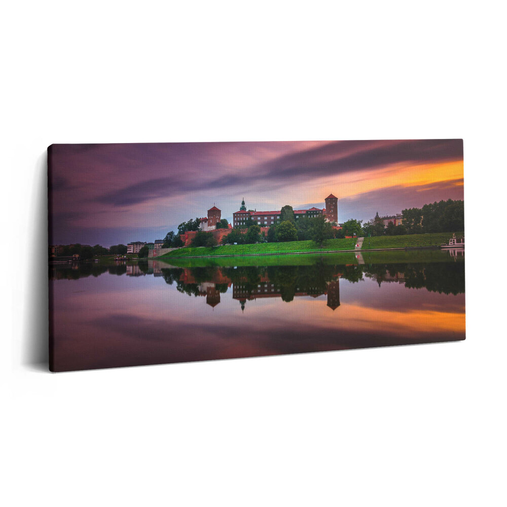 Print pe pânză 140x70 Castelul Regal Wawel Est