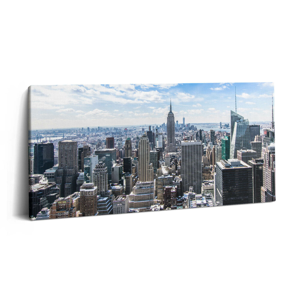 Print pe pânză 140x70 Clădirea Empire State din New York