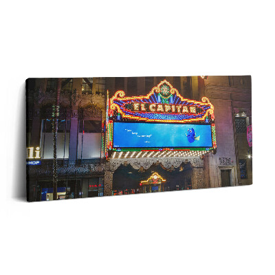 Print pe pânză 140x70 Teatrul Ej Capitan din Los Angeles