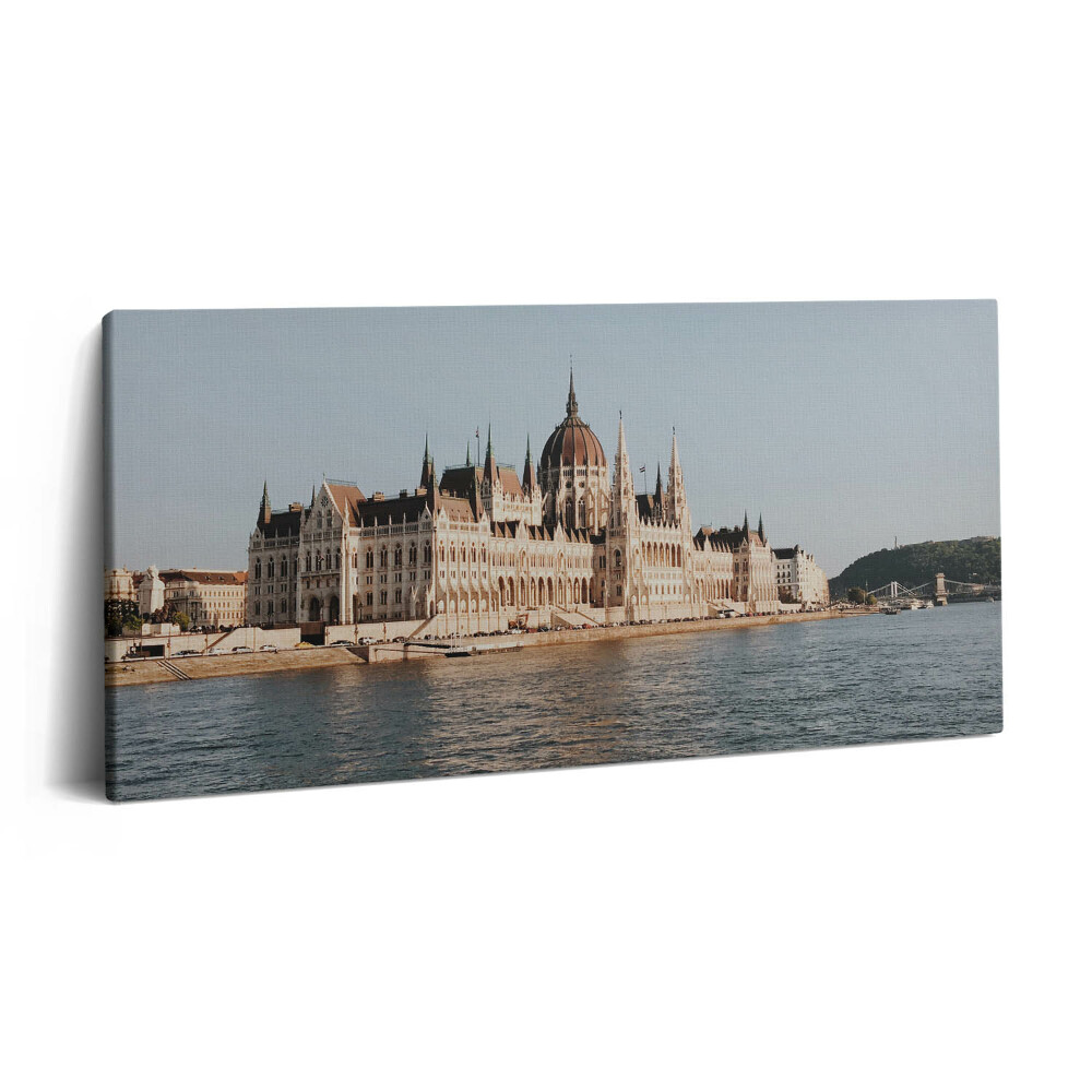Print pe pânză 140x70 Clădirea Parlamentului din Budapesta