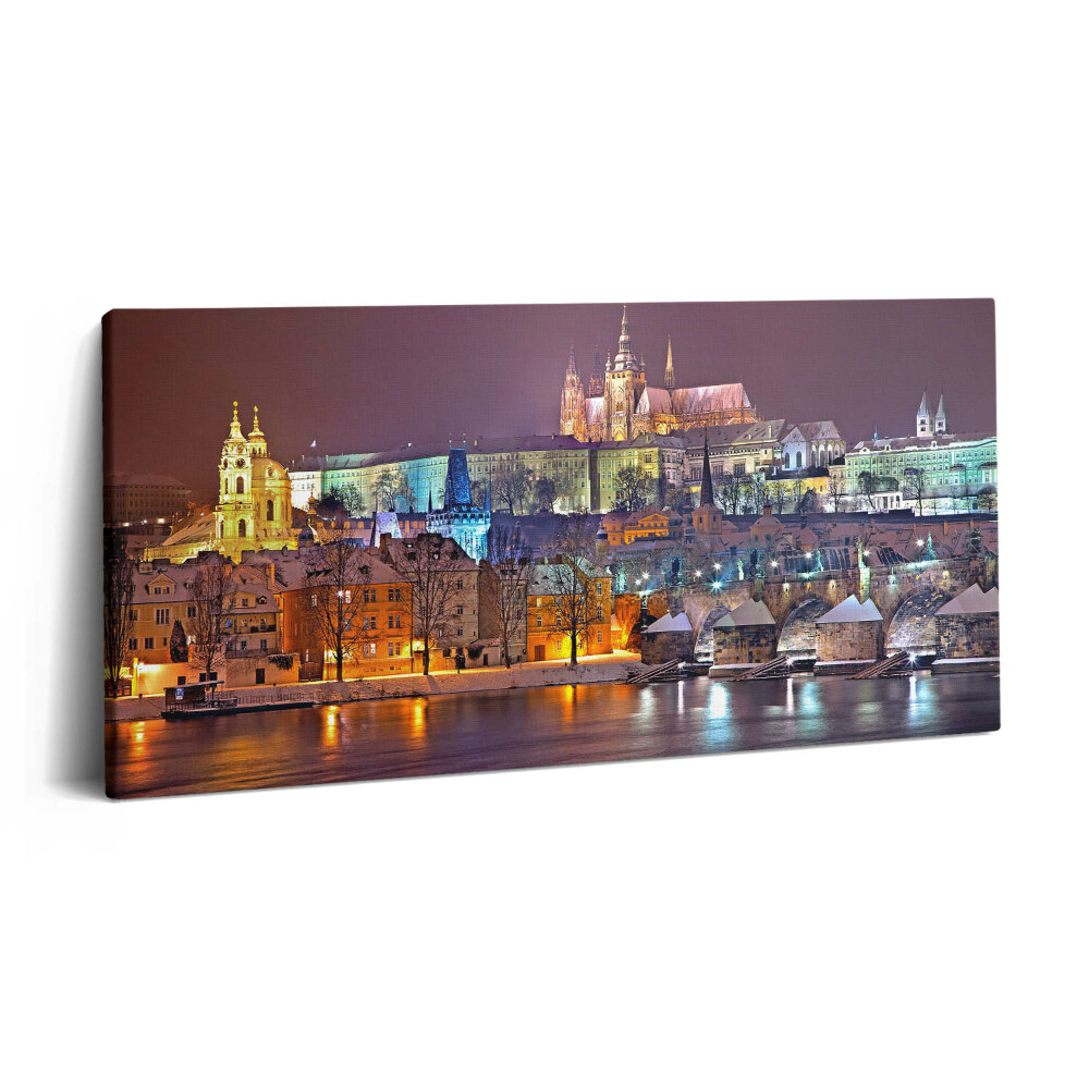 Print pe pânză 140x70 Cartierul Castelului din Praga