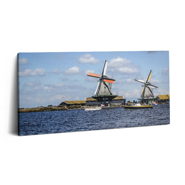 Print pe pânză 140x70 Mori din Olanda