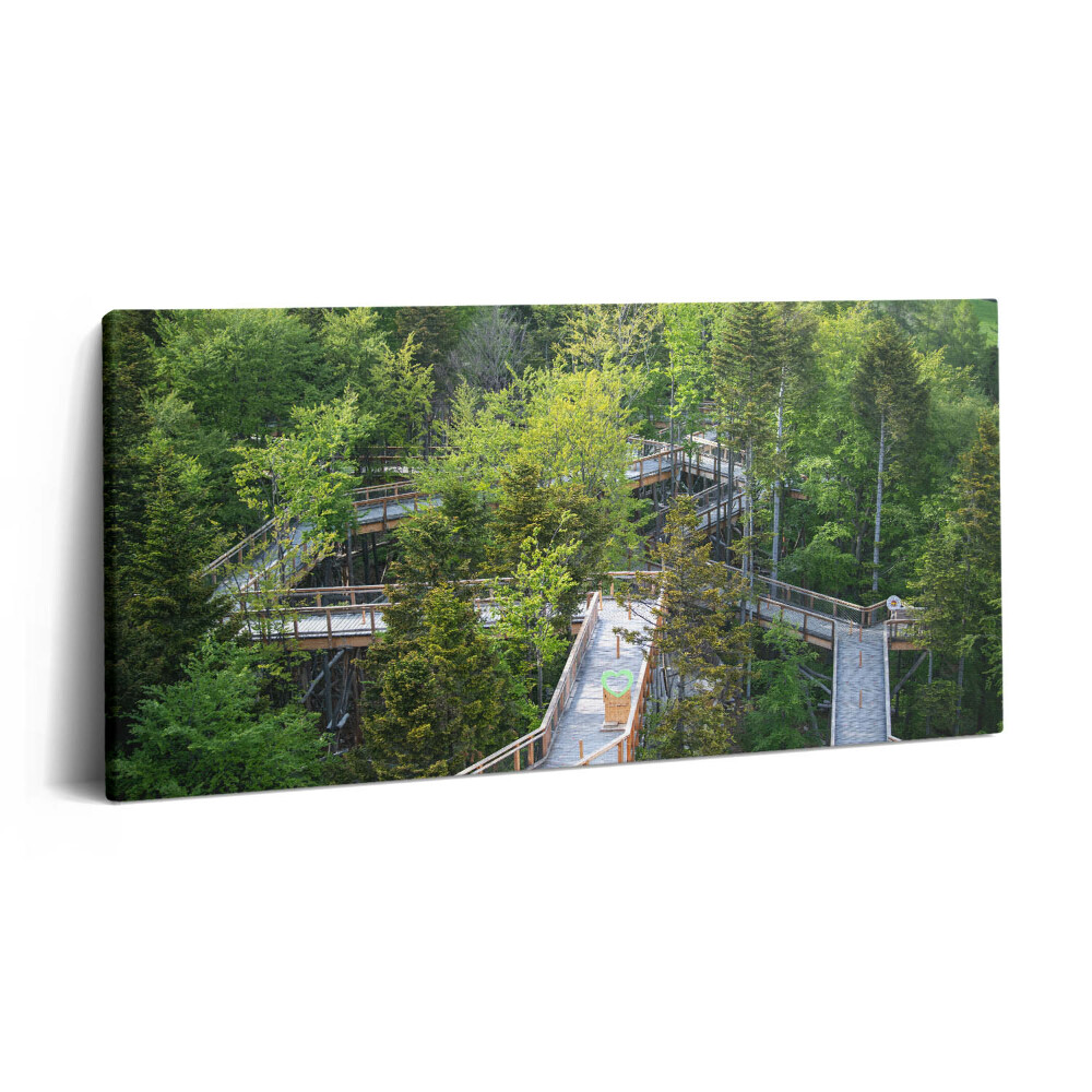 Print pe pânză 140x70 Calea în Krynica Zdrój