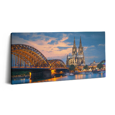 Print pe pânză 140x70 Vedere a primăriei