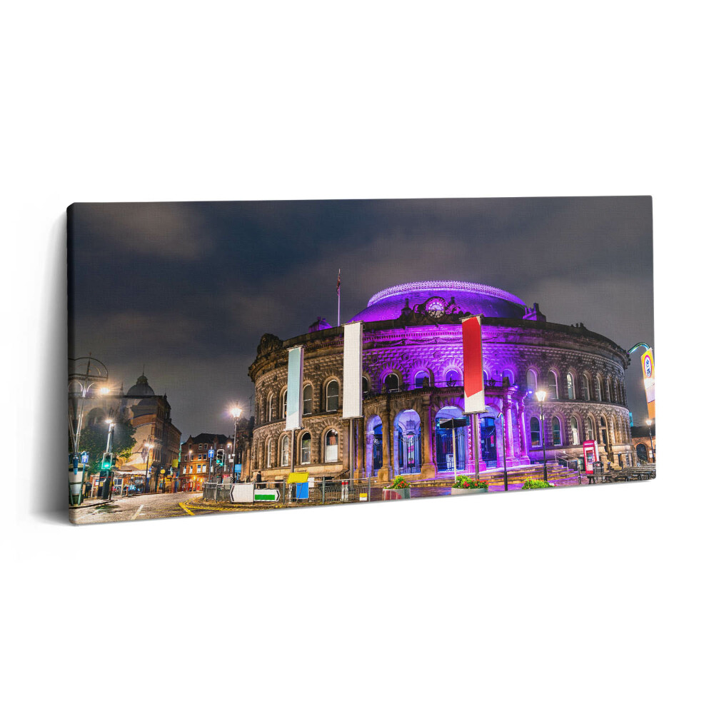 Print pe pânză 140x70 Bursa de Cereale din Leeds, Anglia