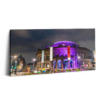 Print pe pânză 140x70 Bursa de Cereale din Leeds, Anglia