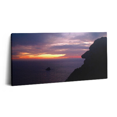 Print pe pânză 140x70 Cap de piatră