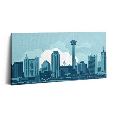 Print pe pânză 140x70 Arhitectură San Antonio SUA