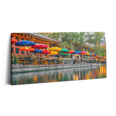 Print pe pânză 140x70 Râul San Antonio