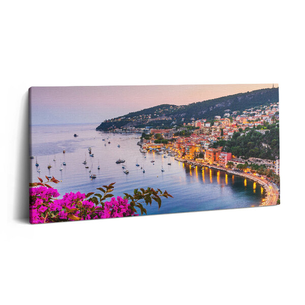 Print pe pânză 140x70 Riviera Franceză