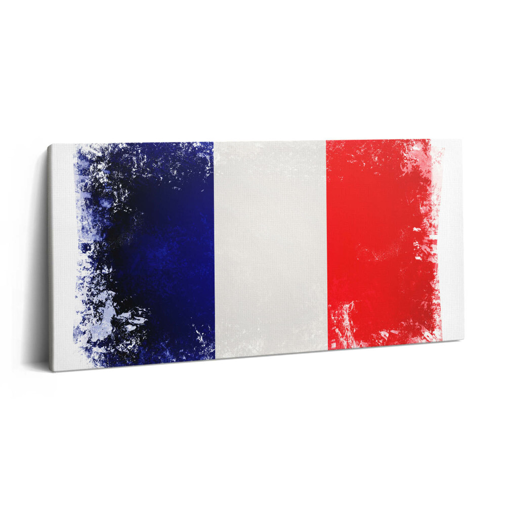 Print pe pânză 140x70 Drapelul francez