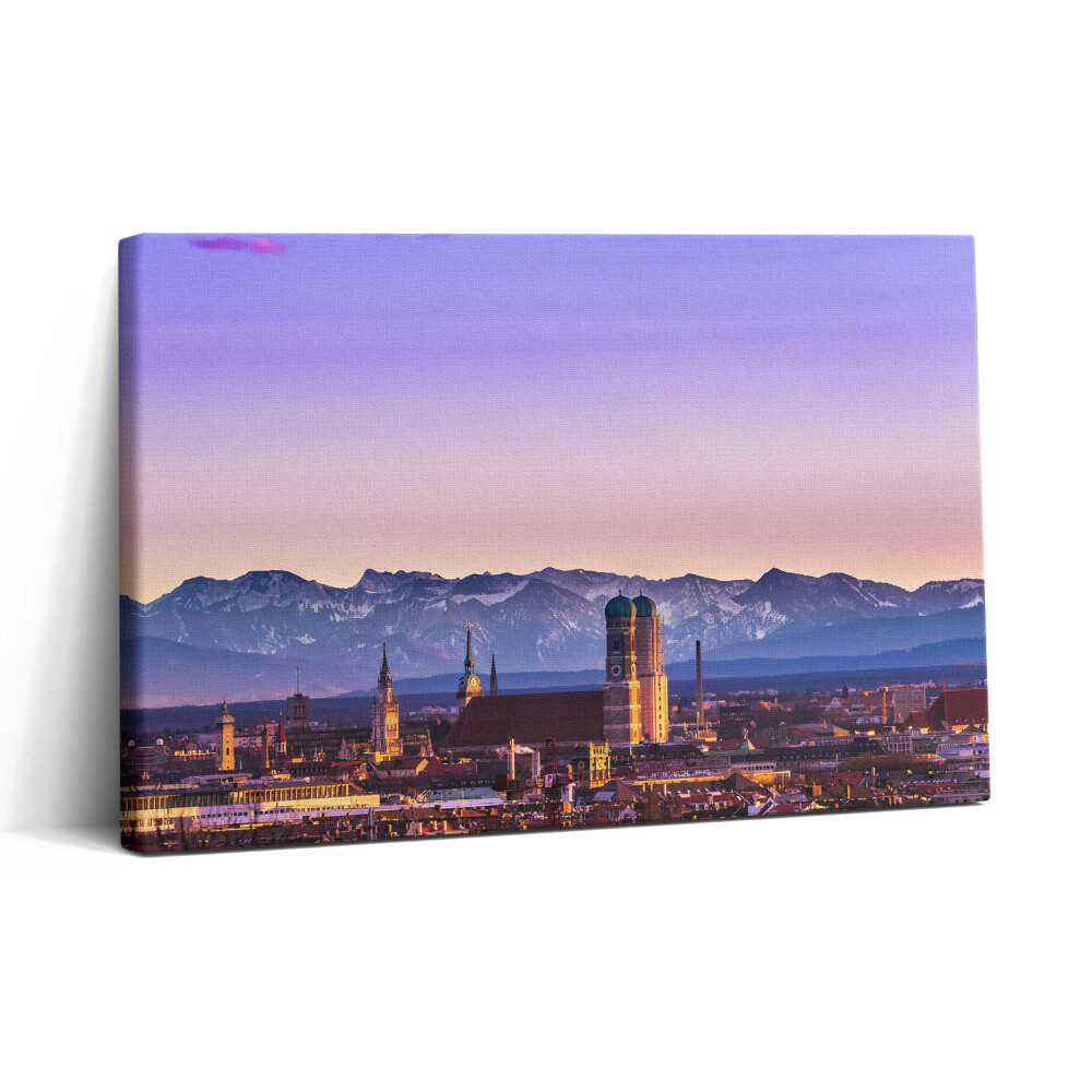 Tablou canvas 30x20 Alpii germani din München