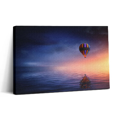 Tablou canvas 30x20 Balon deasupra apei
