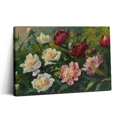 Tablou canvas 30x20 Am pictat flori frumoase